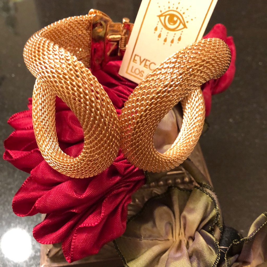 Eye Candy Gold Tone Bracelet
